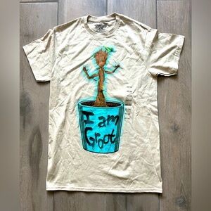 I Am Groot T Shirt In Size Small